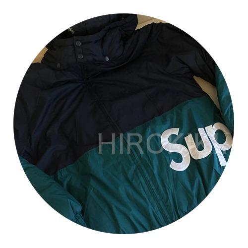 シュプリーム コピー FW18 SUPREME SIDELINE LOGO PARKA JACKET NAVY 7011104